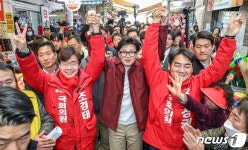 한동훈 부산 사하 이성권·조경태에게 지지를