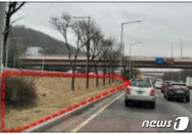환영합니다 올림픽대로·강변북로 진입구간 3.5만㎡ 환영 녹지 조성