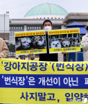 동물보호단체, 강아지공장 폐지하라