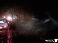 아산 음봉면 월랑리 산불…51분만에 진화