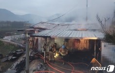 완주 농산물 창고서 불…1000만원 재산피해