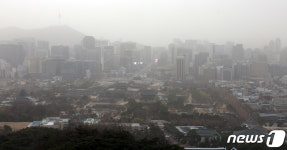 전북 중부·동부권역 미세먼지 주의보 발령