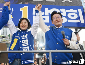대선 D-1, 이재명 vs 김문수, 마지막 유세장서 화려한 피날레