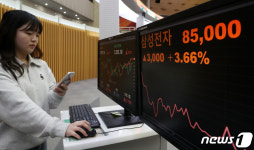 삼성전자 3년 만에 8만5천원