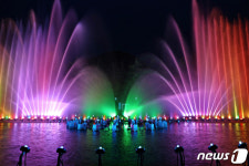 정읍 내장산 워터파크 음악분수, 주말부터 시험 공연