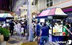 야간 관광명소 진주 올빰야시장 6일 개장…매주 토요일 운영