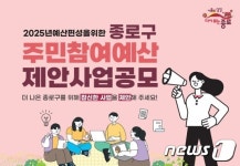 종로구, 5월 31일까지 주민 참여 예상 제안 사업 공모