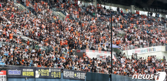 역대 두번째로 빠른 프로야구 100만 야구 관중 동원