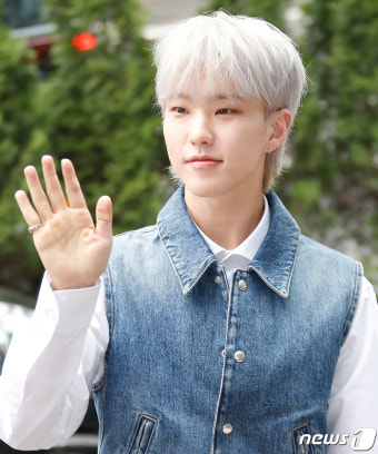 세븐틴 호시, 부드러운 손 인사