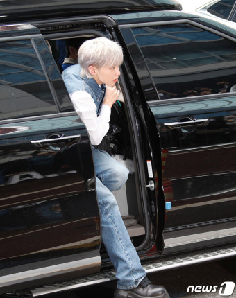 세븐틴 호시 '싱크로유' 녹화 왔어요
