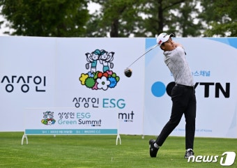 발달장애 골퍼 이승민, 파운더스컵 3R 공동 46위 하락