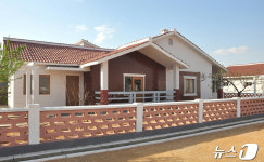 북한, 황해남도 신생농장에 새로운 살림집 건설 완공