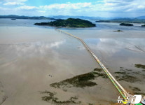 고흥 우도 연결 연륙인도교 준공… 국내 최장 1.32㎞