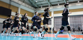 재도약 나서는 여자배구 대표팀 선수들