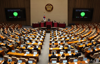 '채상병특검법' 야당 단독 처리로 국회 본회의 통과