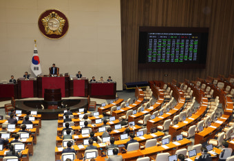 '채상병 특검법' 국회 통과…野 주도 168표 찬성
