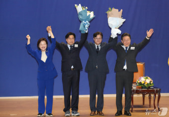 민주당 신임 원내대표에 박찬대 선출