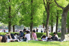 아기상어부터 로봇군단까지… 어린이날 연휴 첫날 부산시민공원 북적