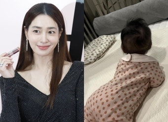 '이병헌' 이민정, 둘째 딸 공개 