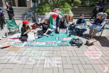 연좌농성 시작한 이스라엘 규탄 서울大 팔레스타인 연대 동아리