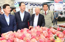 동구미농협 하나로마트 과일값이 싸네