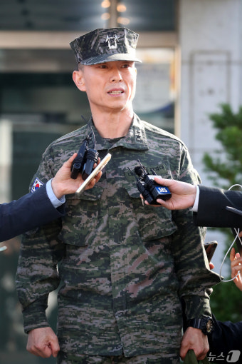 소환 조사 마친 임성근 전 해병대 1사단장