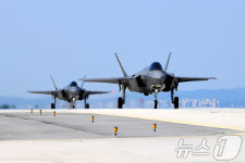 한미, 5세대 전투기 'F-35A·F-22' 연합훈련