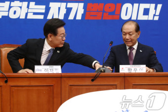 황우여 비대위원장, 이재명 대표 예방
