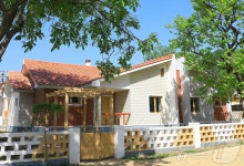 북한 북청군 죽상농장의 살림집 모습…어머니 당의 뜨거운 은정