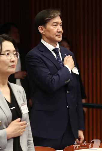 조국 대표, 초선의원 의정연찬회 참석