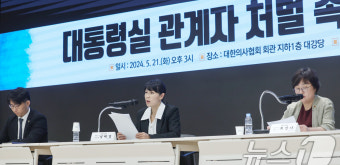 의협 '대통령실 관계자 처벌 촉구'
