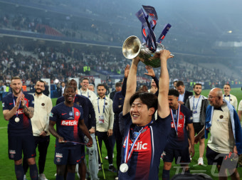 '이강인 교체 출전' PSG, 프랑스컵 우승…3관왕으로 시즌 마무리