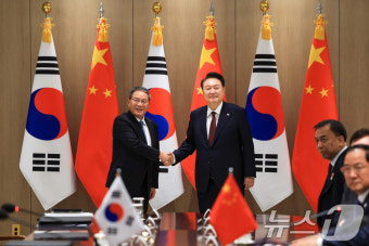 尹대통령, 中 리창 총리와 양자회담