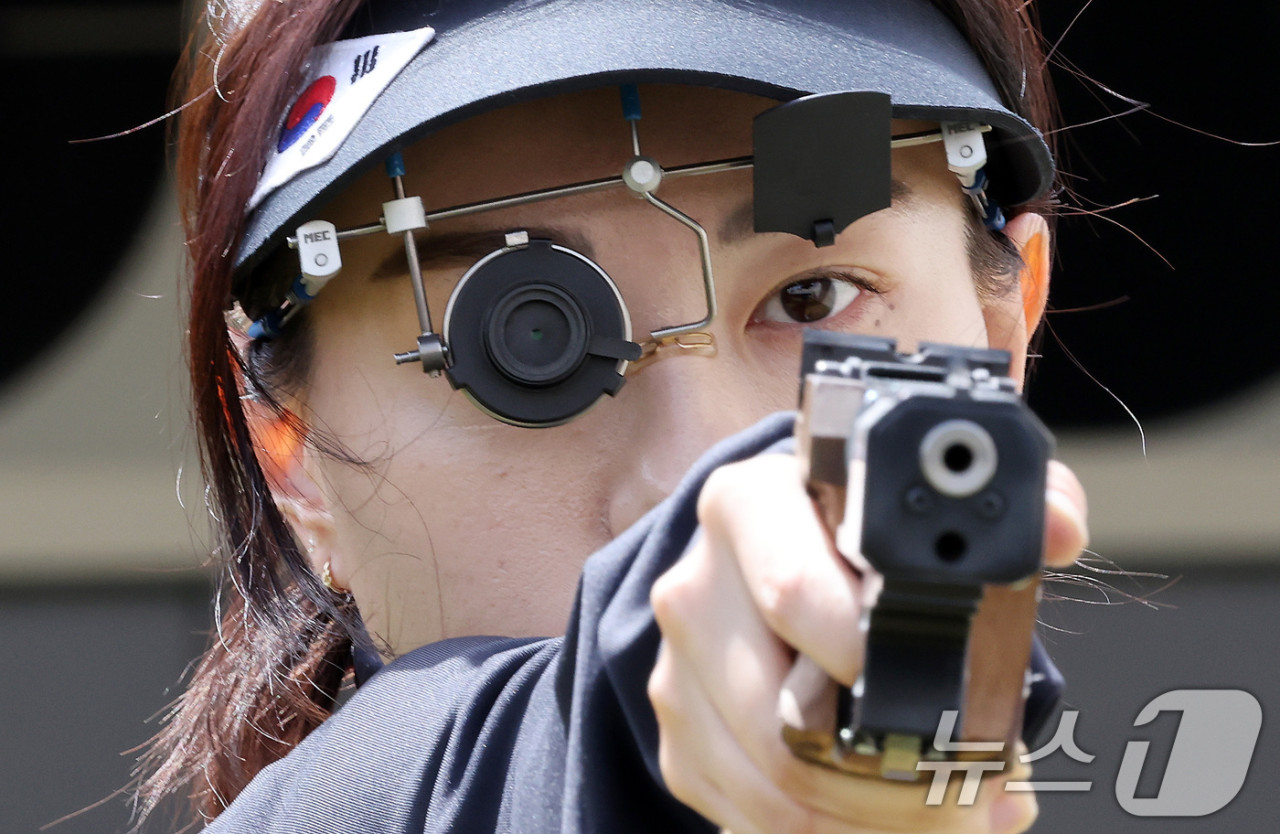 김예지, 2024 파리 올림픽 25m 권총 본선에서 탈락하며 팬들에게 사과