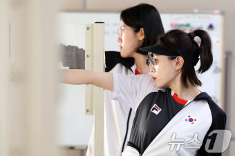'사격 에이스' 김예지의 놀라운 집중력