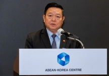 제6대 한-아세안센터 사무총장 취임…아세안 사무총장 방한