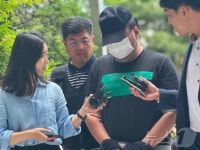 인천 송도 노상서 칼부림 일당 영장심사…맞고 있는데 가만히 있나