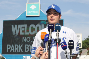 각오 밝히는 삼성 박병호