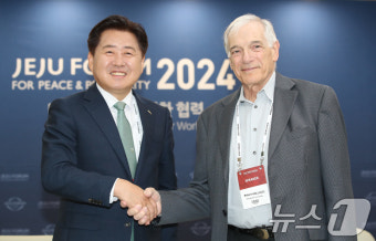 오영훈 지사, 로버트 갈루치 전 미국 국무부 차관보 면담