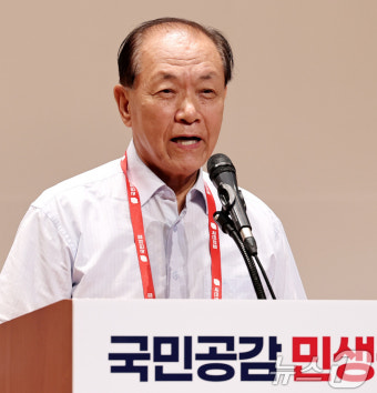 발언하는 황우여 비상대책위원장