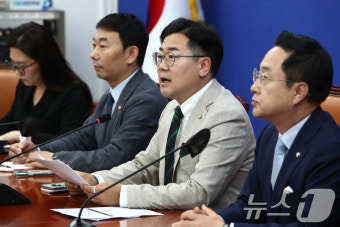 22대 국회 원구성 관련 발언하는 박찬대 원내대표