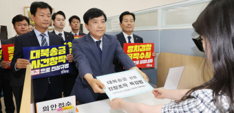 대북송금 검찰조작 특검법 제출하는 민주당