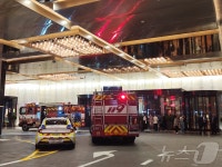 제주 드림타워 6층 사우나에 불…200여명 대피 소동