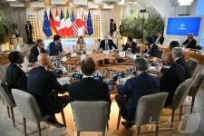 이탈리아 G7 정상회의 참석한 바이든 등 G7 정상