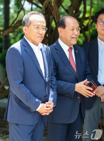 고위당정협의회 참석한 황우여·추경호