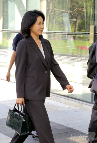'공직선거법 위반' 김혜경 공판 출석