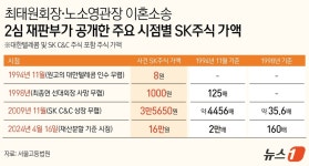 SK주식 가치 계산오류에도 최태원-노소영 재산분할 유지된 '결정적 이유'