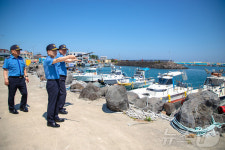 한상철 제주해경청장, 수상레저 안전관리 실태 점검 나서