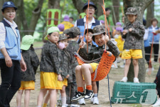 어린이 병영체험 신나요