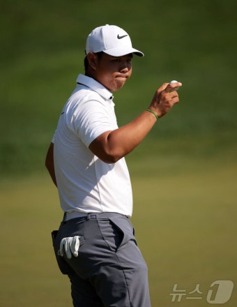'62타' 김주형, PGA 트래블러스 챔피언십 첫 날 단독선두